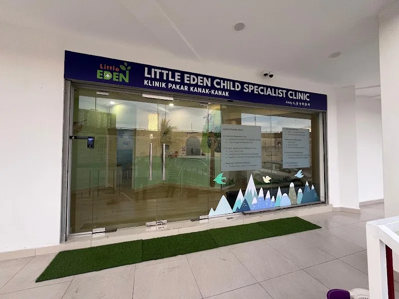 Inside Little Eden Child Specialist Clinic in Bandar Puchong Utama